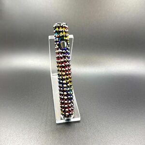 Black Rainbow Rhinestone 510 Threaded Battery